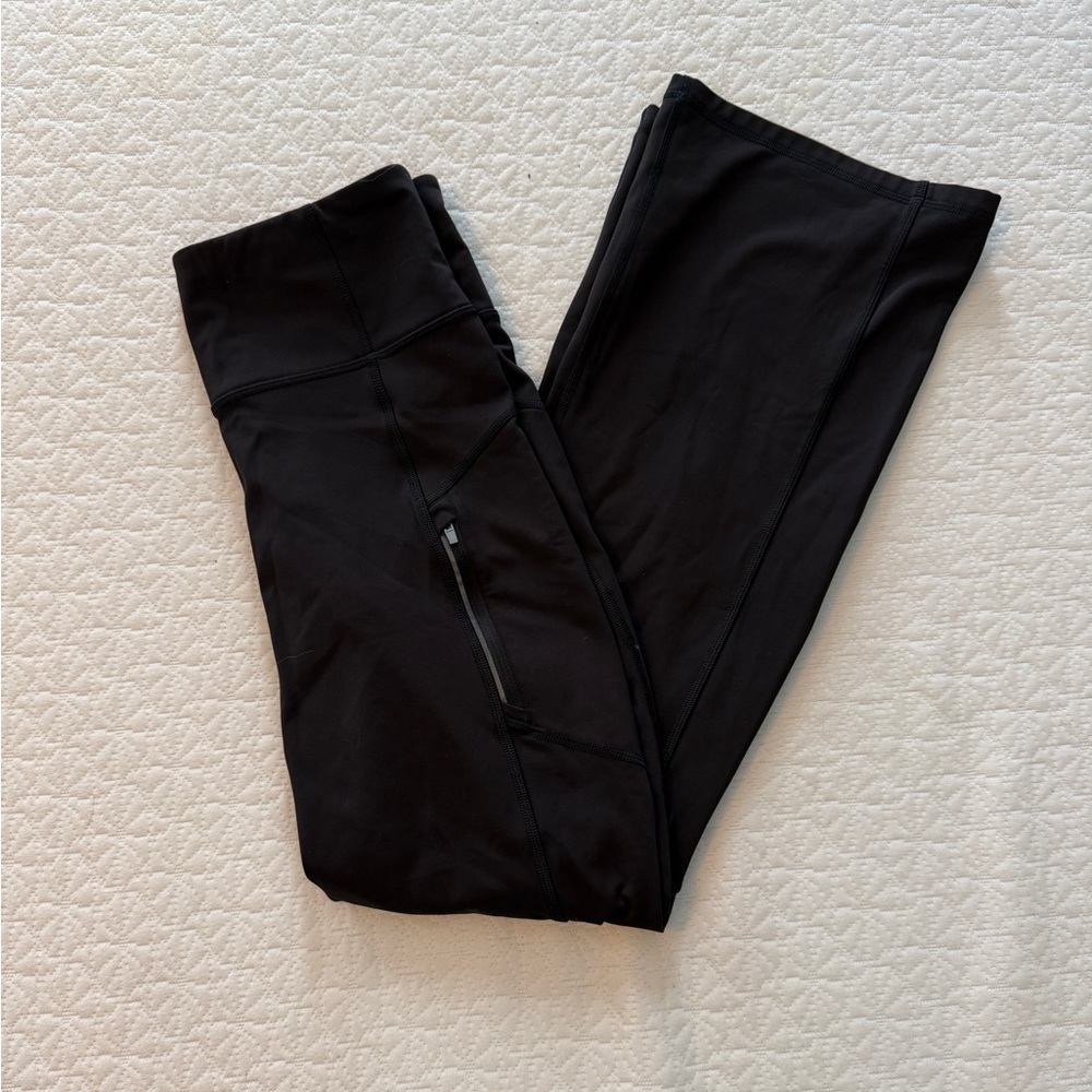 Athleta Rainer High Rise Fleece Bootcut Pants - Picture 8 of 11